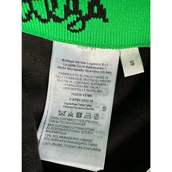 NWT $800 Bottega Veneta Men's Medium Weight Toweling Shorts Black Small 702425 - Picture 9 of 10